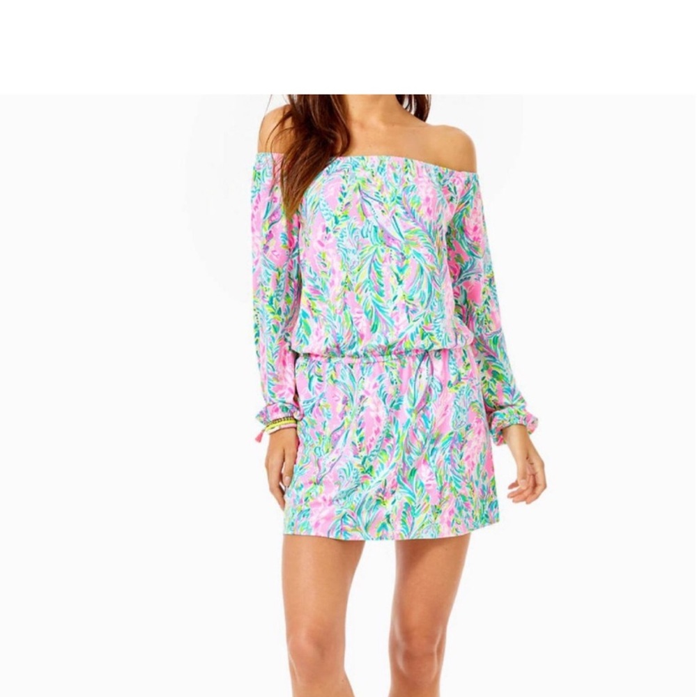 Lilly Pulitzer Lana Skort Romper Multi Unicorn Of The Sea xl